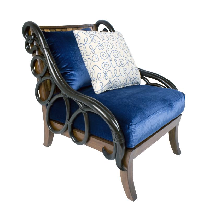 Lounge Chair 3340LC Blue Leaf Hospitality