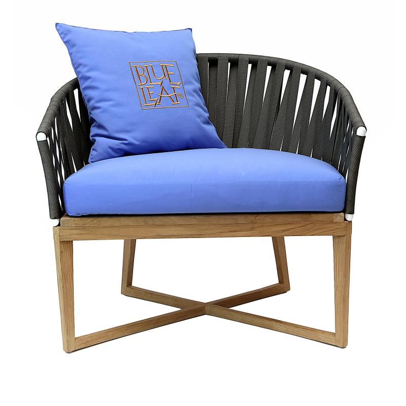 Lounge Chair 82300 Blue Leaf Hospitality