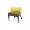 Fully upholstered contemporary arm chair hotel furniture