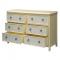 Custom oak six drawer dresser hotel furniture